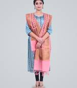 Banarasi Cotton Silk Zari Booti Dupatta