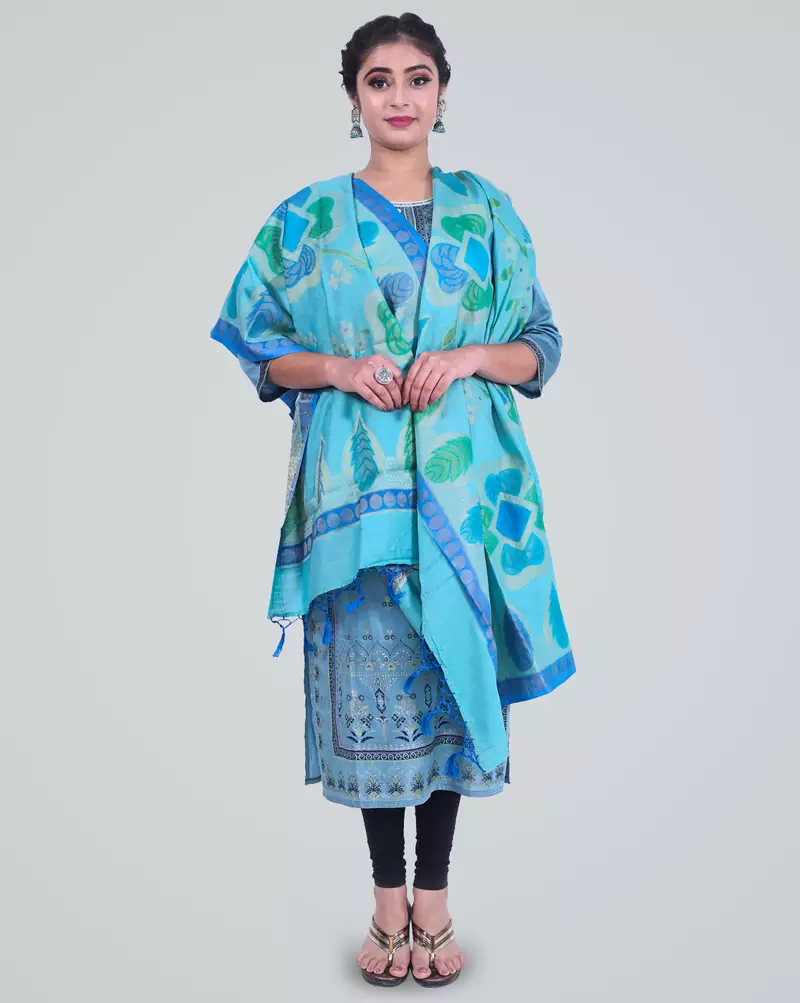 Banarasi Pure Munga Silk Meena Dupatta