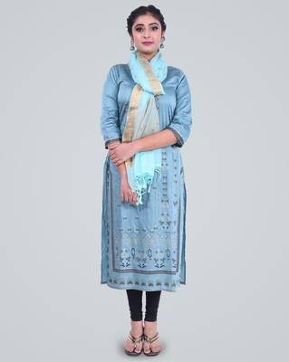 Banarasi Pure Chiffon Silk Dupatta 1