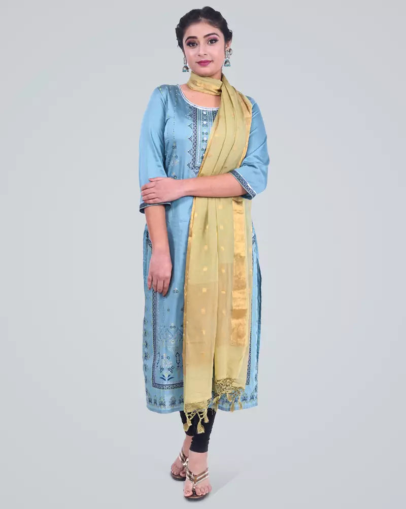 Banarasi Pure Chiffon Silk Dupatta