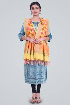 Banarasi Pure Chiffon Khaddi Meena Dupatta