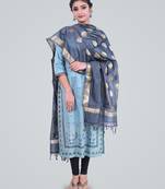 Banarasi Pure Chanderi Silk Zari Dupatta
