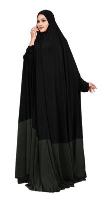 JSDC Umbrella Long Flairs Style Hosiery Lycra Women Abaya Burkha Burqa 4