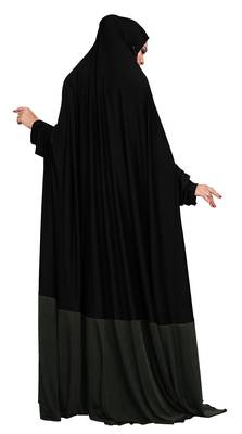 JSDC Umbrella Long Flairs Style Hosiery Lycra Women Abaya Burkha Burqa 5
