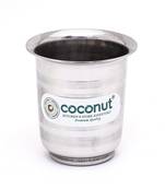 Coconut Stainless Steel Max Glass/Coffee & Tea Mini Glass -50 ML Set of 6Pc