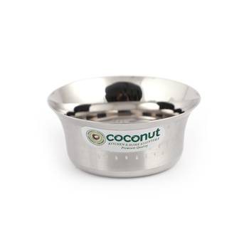 Coconut Stainless Steel Shower Pari Bowl/Vati/Katori- C23 - Set of 6- Capacity Each Bowl 250ML 2