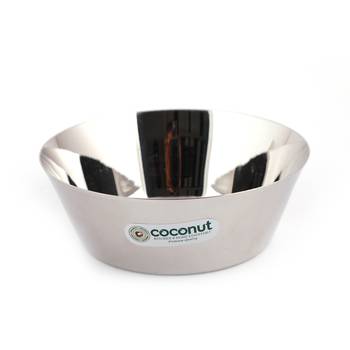 Coconut Stainless Steel Alaska Bowl/Mixing & Serving Bowl/Katori Capasity - 1200 ML - Pack of 6 3