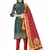 Green printed Art Silk salwar
