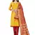 Yellow printed Art Silk salwar