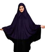 JSDC Women's Islamic Wear Plain Viscose Lycra Prayer Chaderi Hijab Scarf Makhna