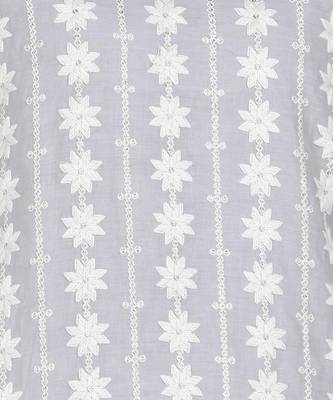 SWAGG INDIA Womens Wear Cotton Embrodiery Chikankari Grey Kurta 4