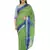 Green Plain Cotton Silk Saree With Blouse