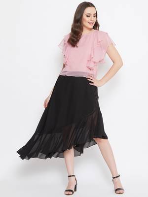 Solid Layered Crop Top 2