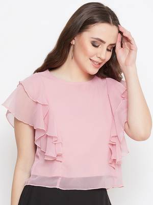 Solid Layered Crop Top 4