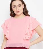 Solid Layered Crop Top