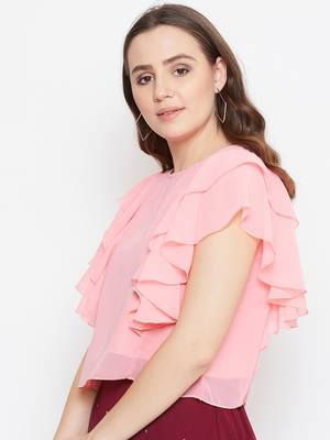 Solid Layered Crop Top 3