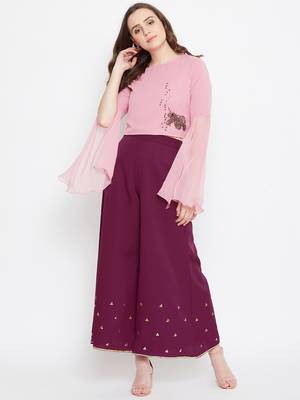 Sequinned palazzo 2