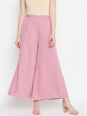 Sequinned palazzo 1