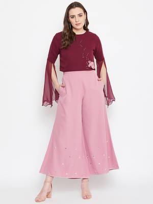 Sequinned palazzo 2
