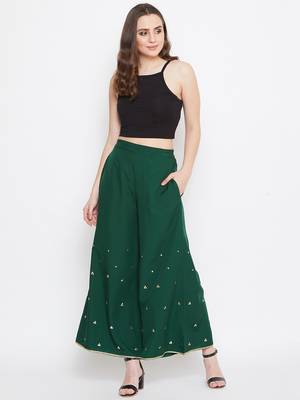 Sequinned palazzo 2