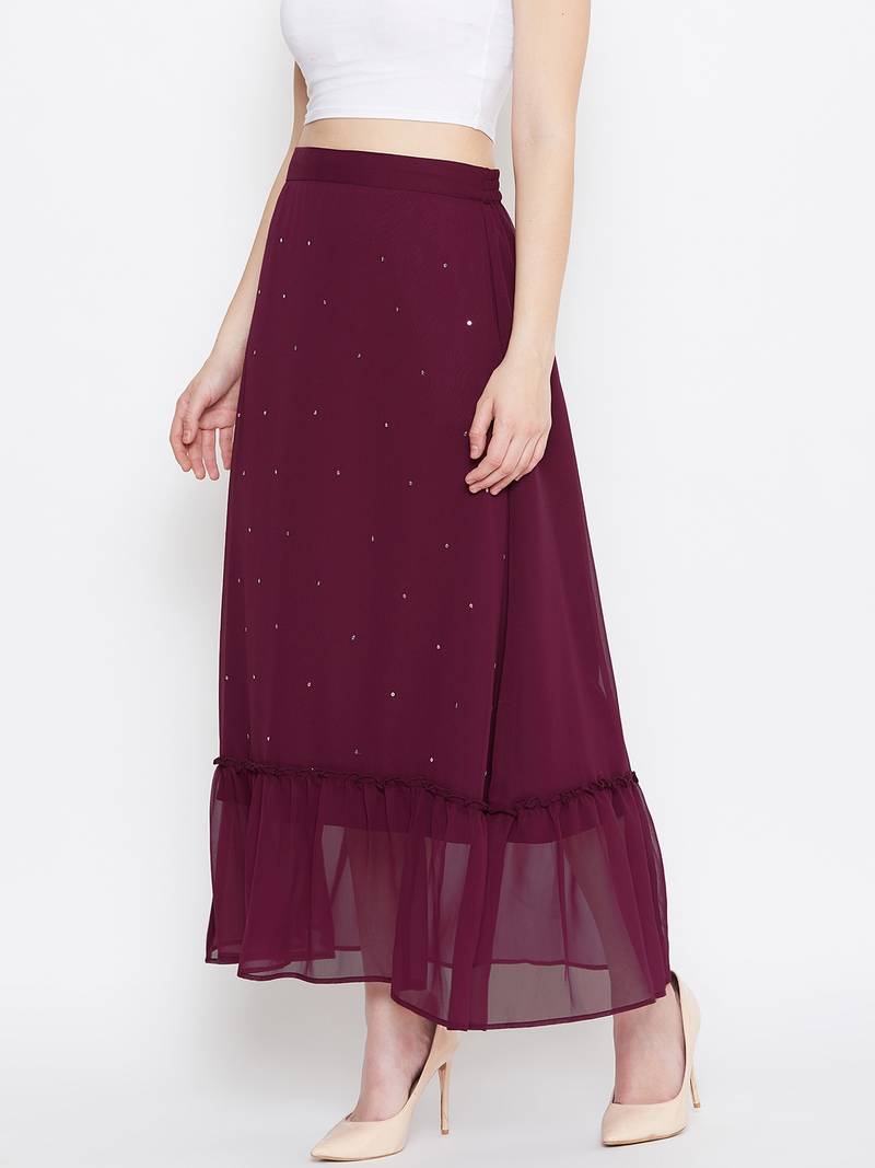 Sequinned Gathered Dress