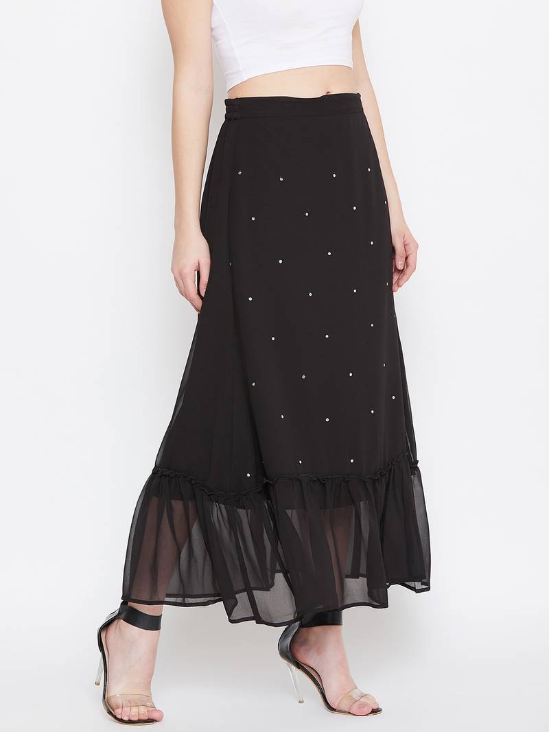 Sequinned Gathered Dress