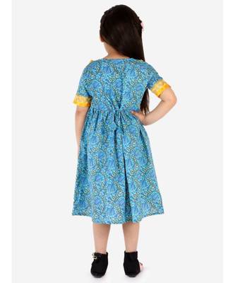 KID1 Fusion Gota lace long dress 3