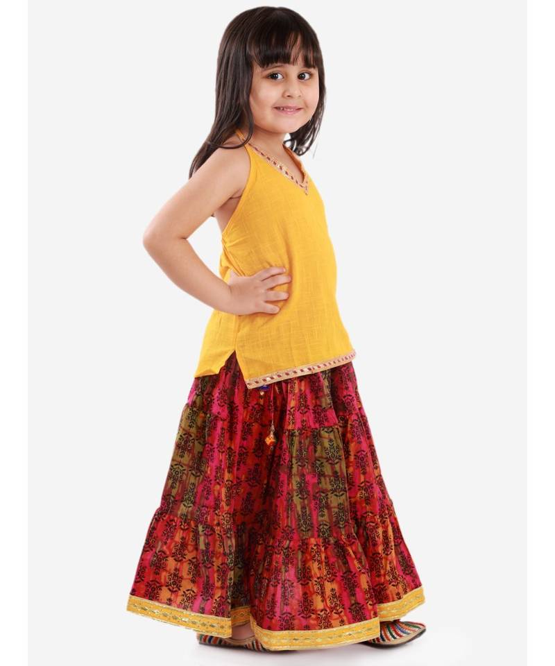 KID1 Fusionwear Top with Long Skirt Set