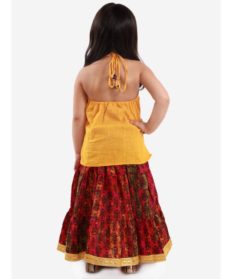 KID1 Fusionwear Top with Long Skirt Set