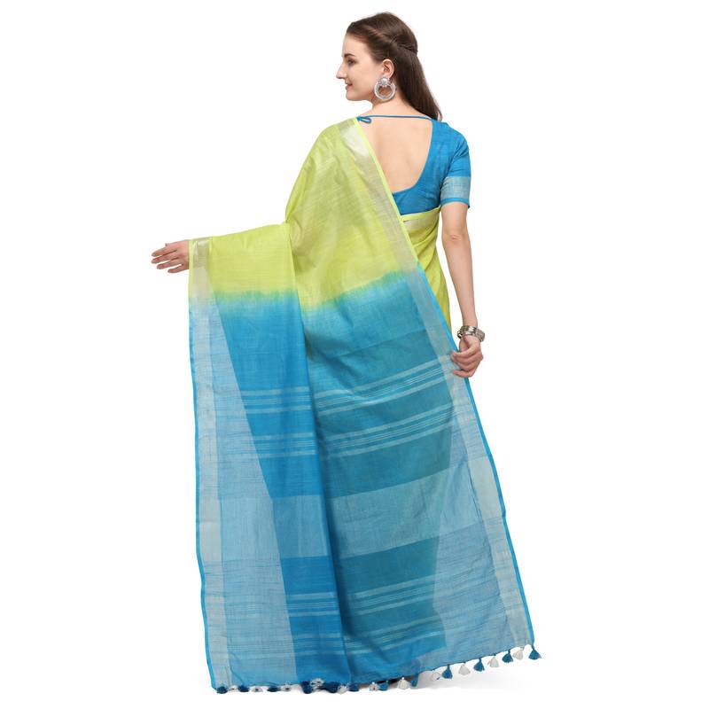 Iris Handloom Craft Cotton  saree