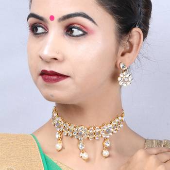 Amazing Necklace Exclusive Choker Set For Girls And Women 4