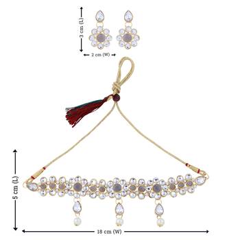 Amazing Necklace Exclusive Choker Set For Girls And Women 5
