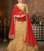 Desert Emblished Silk Party wear Ethnic Lehenga