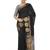 Black woven cotton silk saree with blouse