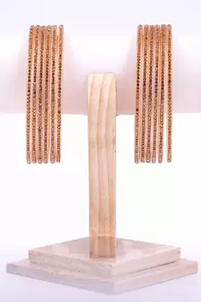 Gold bangles-and-bracelets
