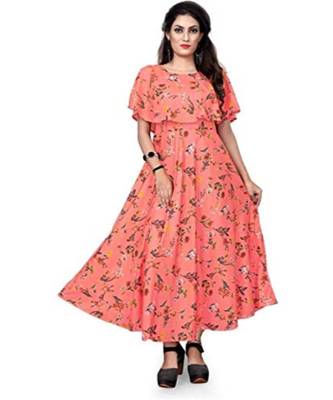 Wedani Flared A-Line Maxi Dress 1