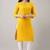  UseCart WOMEN SOLID STRAIGHT RAYON KURTA AND KURTI YELLOW