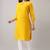  UseCart WOMEN SOLID STRAIGHT RAYON KURTA AND KURTI YELLOW