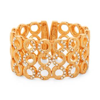 White crystal bracelets 1