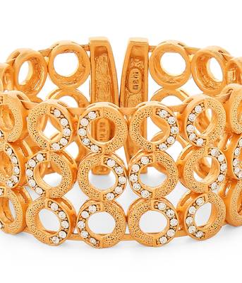 White crystal bracelets 4
