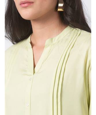 Ethnicity Rayon Straight Light Pistachio Kurta 4