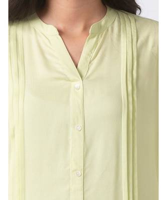 Ethnicity Rayon Straight Light Pistachio Kurta 5