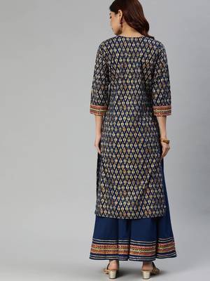 Blue gotta patti cotton salwar 2