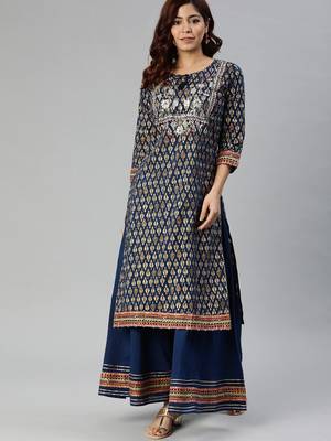 Blue gotta patti cotton salwar 4