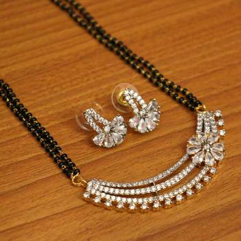 White mangalsutra 1
