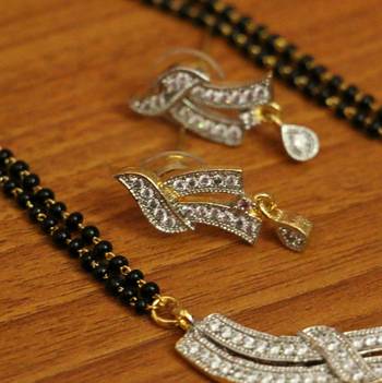 White mangalsutra 2