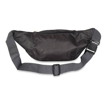 NFI essentials Waist Bag Zip Bag Multipurpose Belt Bag for Men Polyester Waist Pouch (Navy Blue) 3