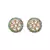 Green and White Pearl Kundan Necklace Set