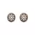 Orange White Blue Meenakari Pearl Necklace Set