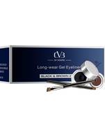 CVB 2 in 1 Long-Wear Gel Eyeliner (Black And Brown)